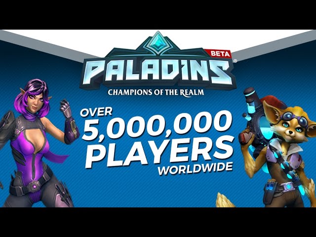 Plus de 5 millions de joueurs pour Paladins