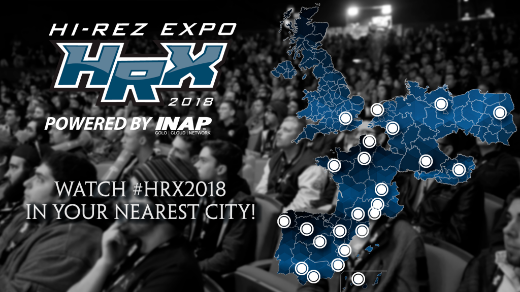 HRX 2018 sessions de retransmission